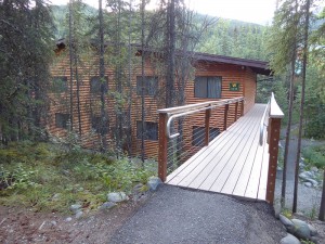 Zugang zu Haus W