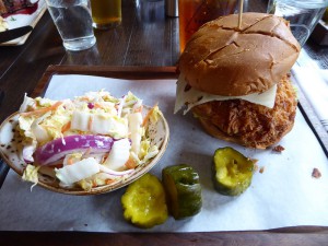 Fried Chicken Burger