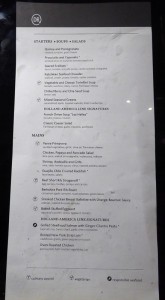Speisekarte Rotterdam Restaurant