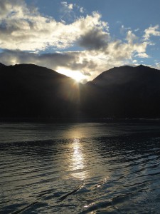 Abfahrt von Seward