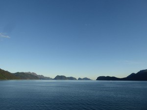 Abfahrt von Seward
