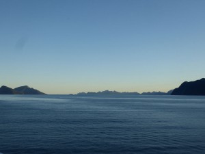 Abfahrt von Seward