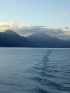 Abfahrt von Seward