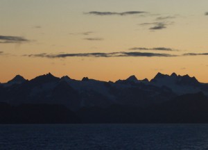 Abfahrt von Seward