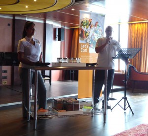 Let´s Eat mit Bruce und Lazzara