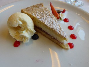 Ricotta Raspberry Tart