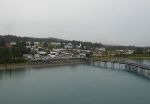 Haines vom Schiff aus