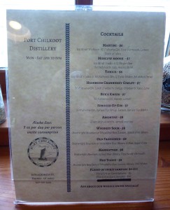 Cocktailkarte