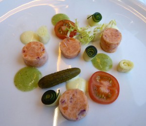 Salmon Tartarewith Baby Zucchini (Jonnie Boer)