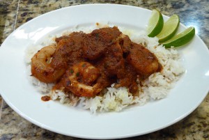 Shrimp a la Diabla