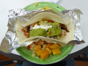 Mittagessen im Dive in