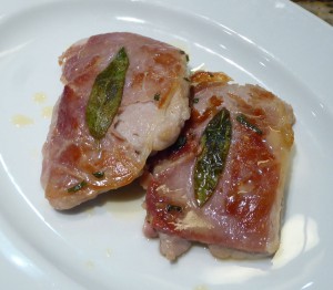 Pork Saltimbocca