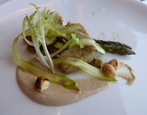 Grilled Asparagus and Artichoke