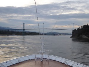 Passage der Lions Gate Bridge