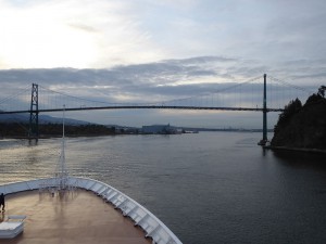 Passage der Lions Gate Bridge
