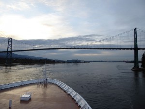 Passage der Lions Gate Bridge