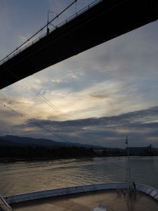 Passage der Lions Gate Bridge