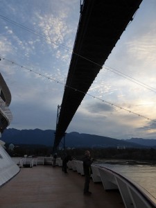 Passage der Lions Gate Bridge