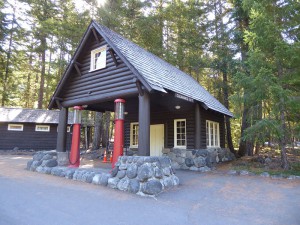 historische Tankstelle