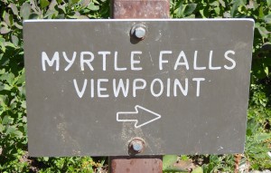 Myrtle Falls Trail