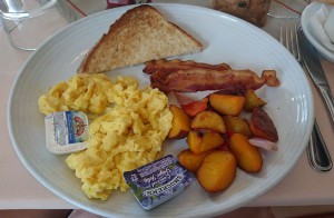 American Breakfast im Hotel