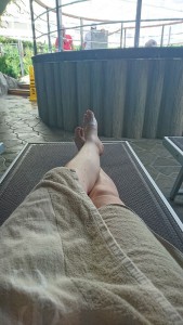 Entspannen in der Jungle Pool Lounge