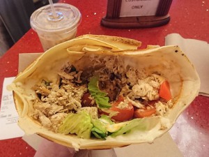 Buffalo Chicken Crepe