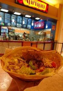 Buffalo Chicken Crepe