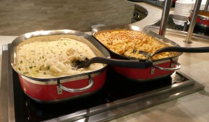Mittagsauswahl im Biscayne Bay Buffet