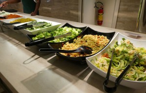 Mittagsauswahl im Biscayne Bay Buffet