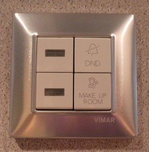 Do not disturb - Make up cabin