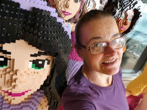 Selfie mit den Lego-Mädels