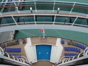 Blick auf Deck 7