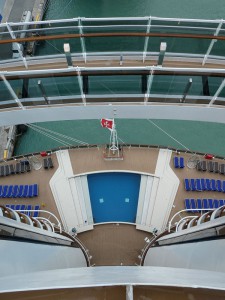 Blick auf Deck 7