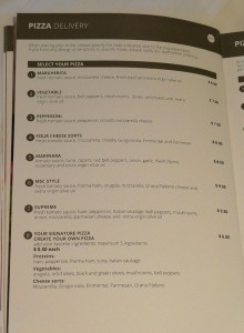 Room Service - Pizza