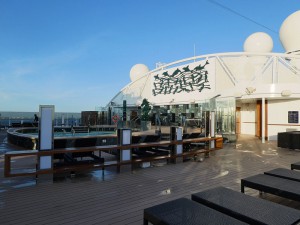 MSC Yacht Club Sundeck & Pool