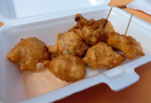 frische Conch Fritters
