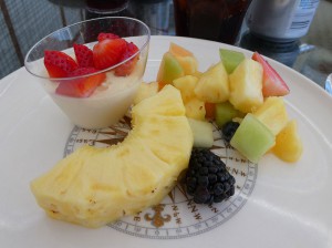Mittagessen im Yacht Club Grill