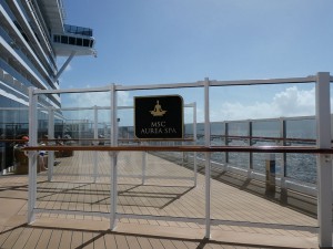 MSC Aura Spa Außenbereich
