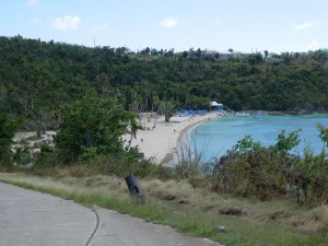 Blick zum Strand