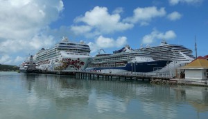 SeaDream I, Norwegian Gem und Marella Discovery