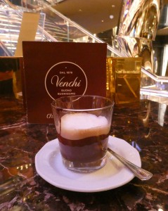 Bicerin - Espresso mit Schokolade