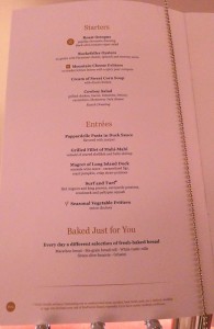 Abendessen Yacht Club