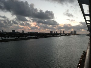 Blick nach Miami Beach