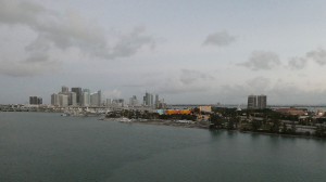 Blick nach Miami
