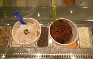 Eis im Sugar Beach