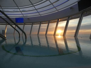 seitliche Whirlpools
