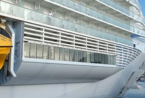 Außenbereich auf Deck 5