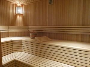 Damen-Umkleide Sauna