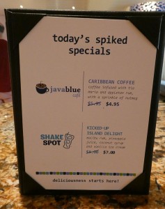 Shake Spot und Javablue Café